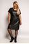 Picture of LEATHER LOOK DRESS